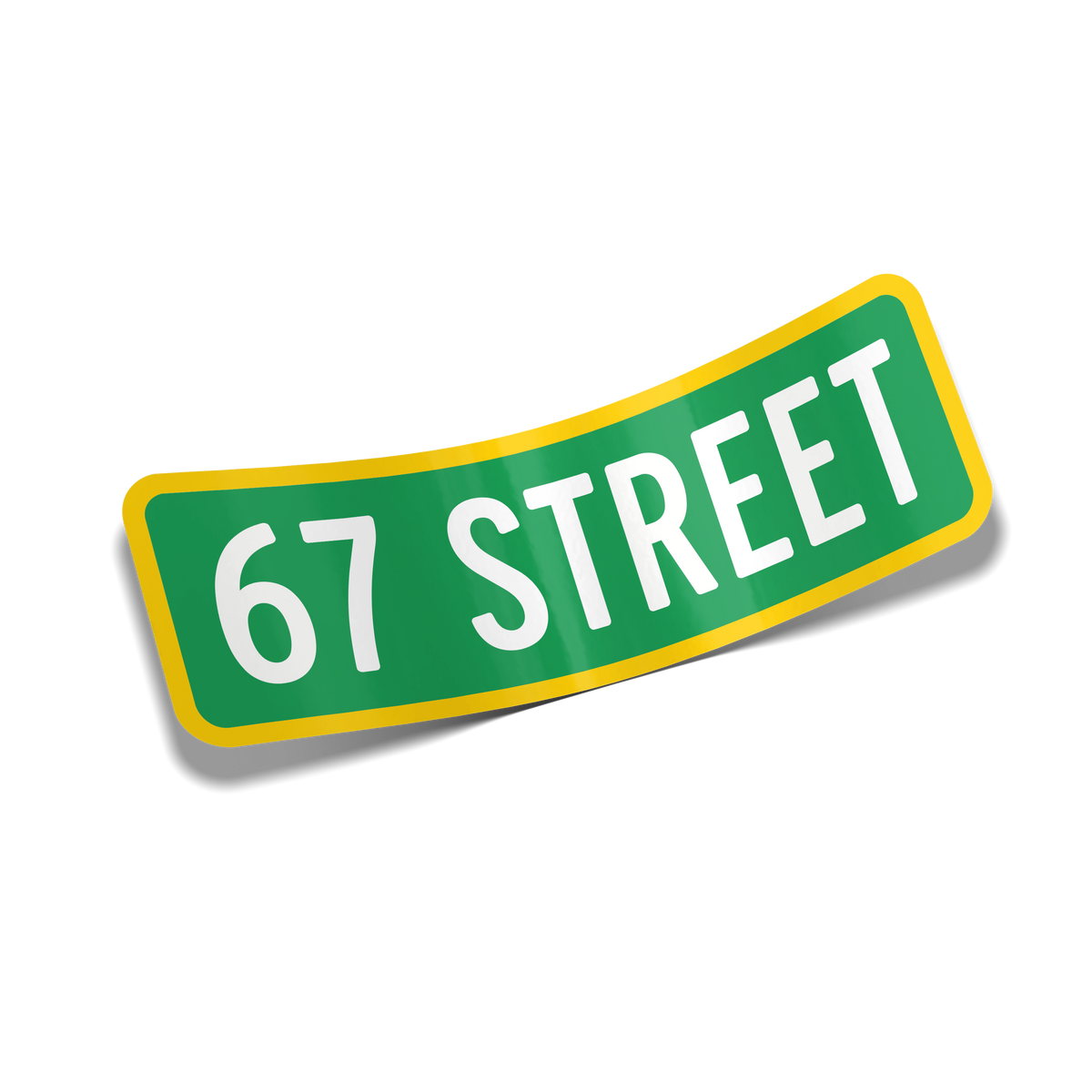 67 STREET STICKER